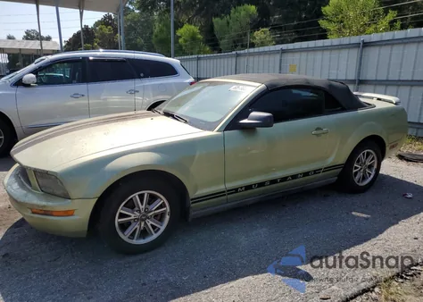 2005 Ford Mustang из США, поврежденный, VIN 1ZVFT84N255192793